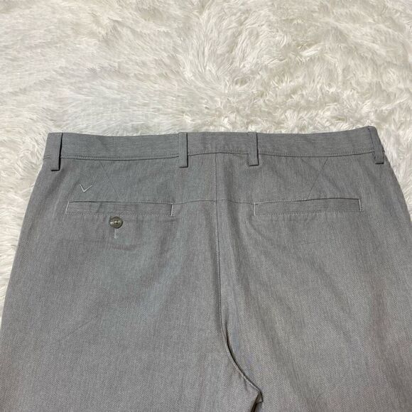 Callaway Golf Pants Grey Mens Size 36x30 Lightweight Casual Performance Comfort - Picture 5 of 12